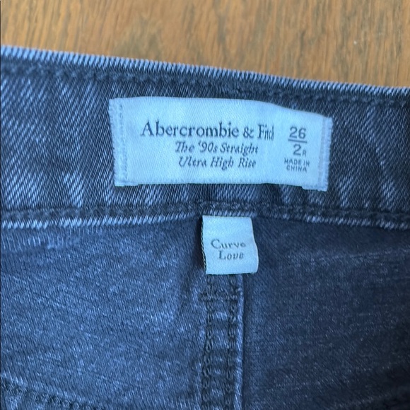 Abercrombie & fitch The 90s Straight ultra High Rise size 26/2 - Picture 5 of 7